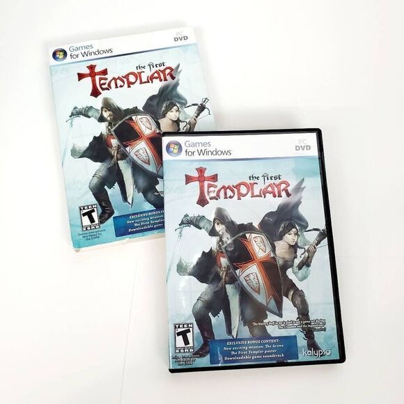 The First Templar Video Game [PC CD-ROM] - Picture 1 of 6